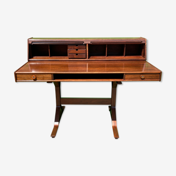 Gianfranco Frattini for Bernini, rosewood writing desk model 530, 1950s Italian