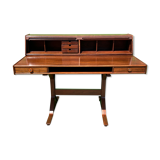 Gianfranco Frattini for Bernini, rosewood writing desk model 530, 1950s Italian