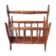 Porte revue en bois vintage