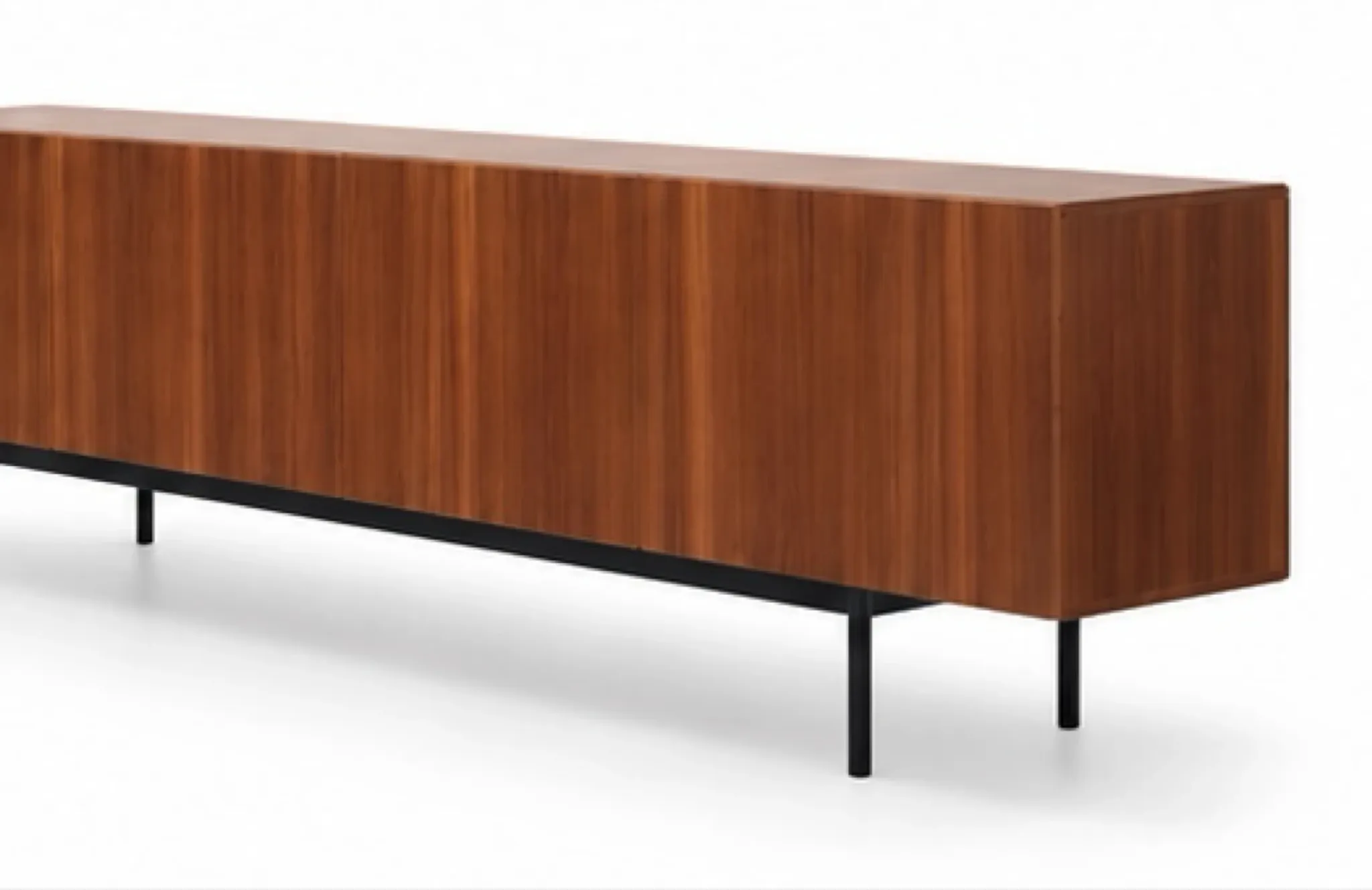 Low Scandinavian sideboard in teak
