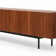 Low Scandinavian sideboard in teak