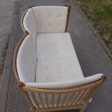 2-seater sofa 1789 spoke back by Borge Mogensen in oak