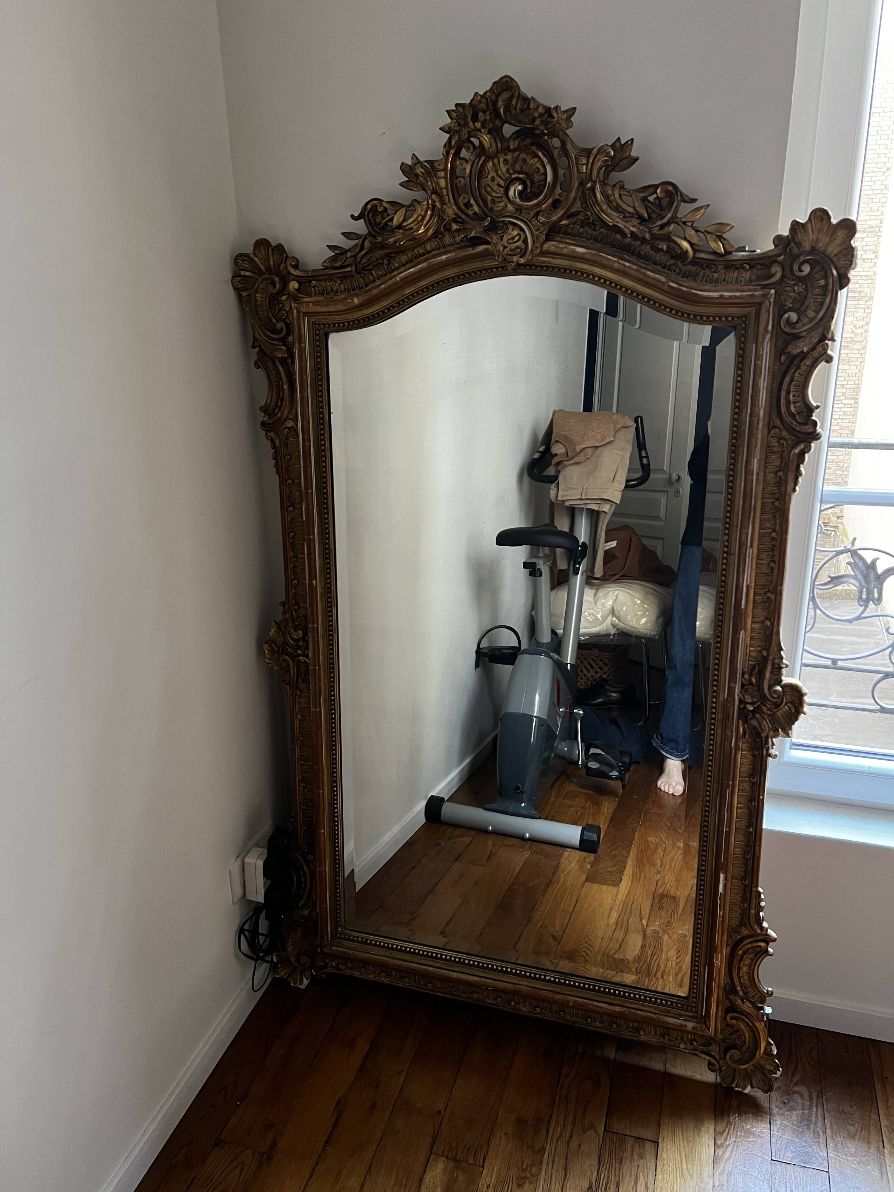 Antique mirror in Louis XIV style
