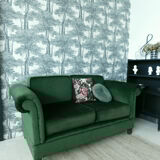 Vintage green couch