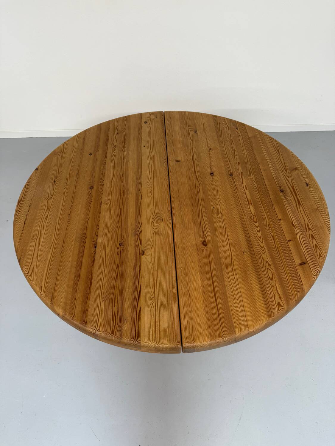 Antique solid pine table, Scandinavian design Rainer Daumiller, 70s