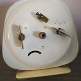 Vintage orange japy alarm clock