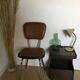 Vintage chrome and skai chairs