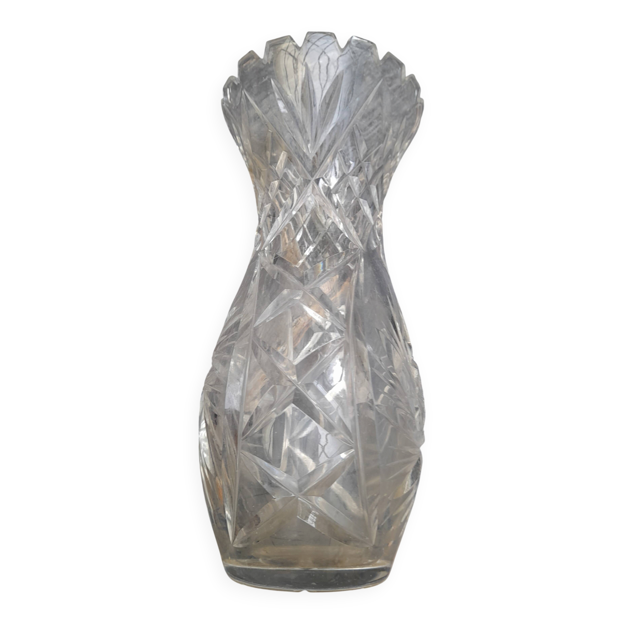 Crystal vase