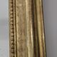 Golden Louis Philippe Mirror with Gold Leaf 55x76cm