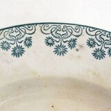 Assiette / plat Terre de fer Digoin fin XIXème
