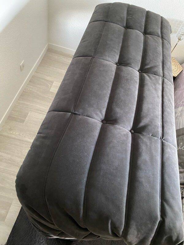 Togo alcantara 3-seater sofa in excellent condition by Ligne Roset.