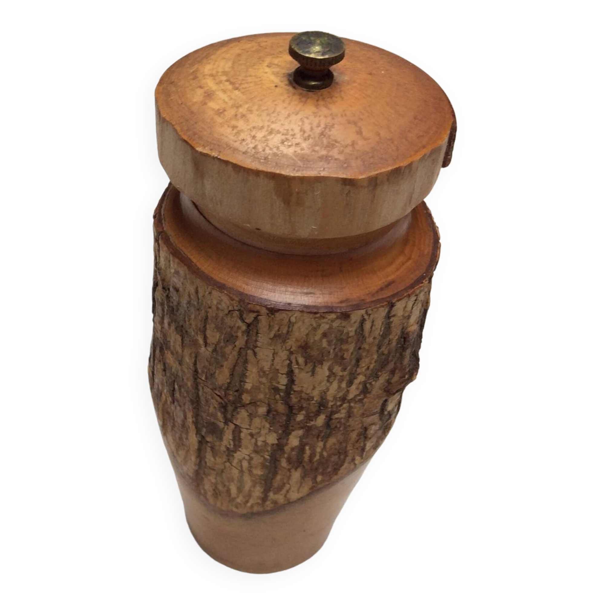 Wooden pepper pot