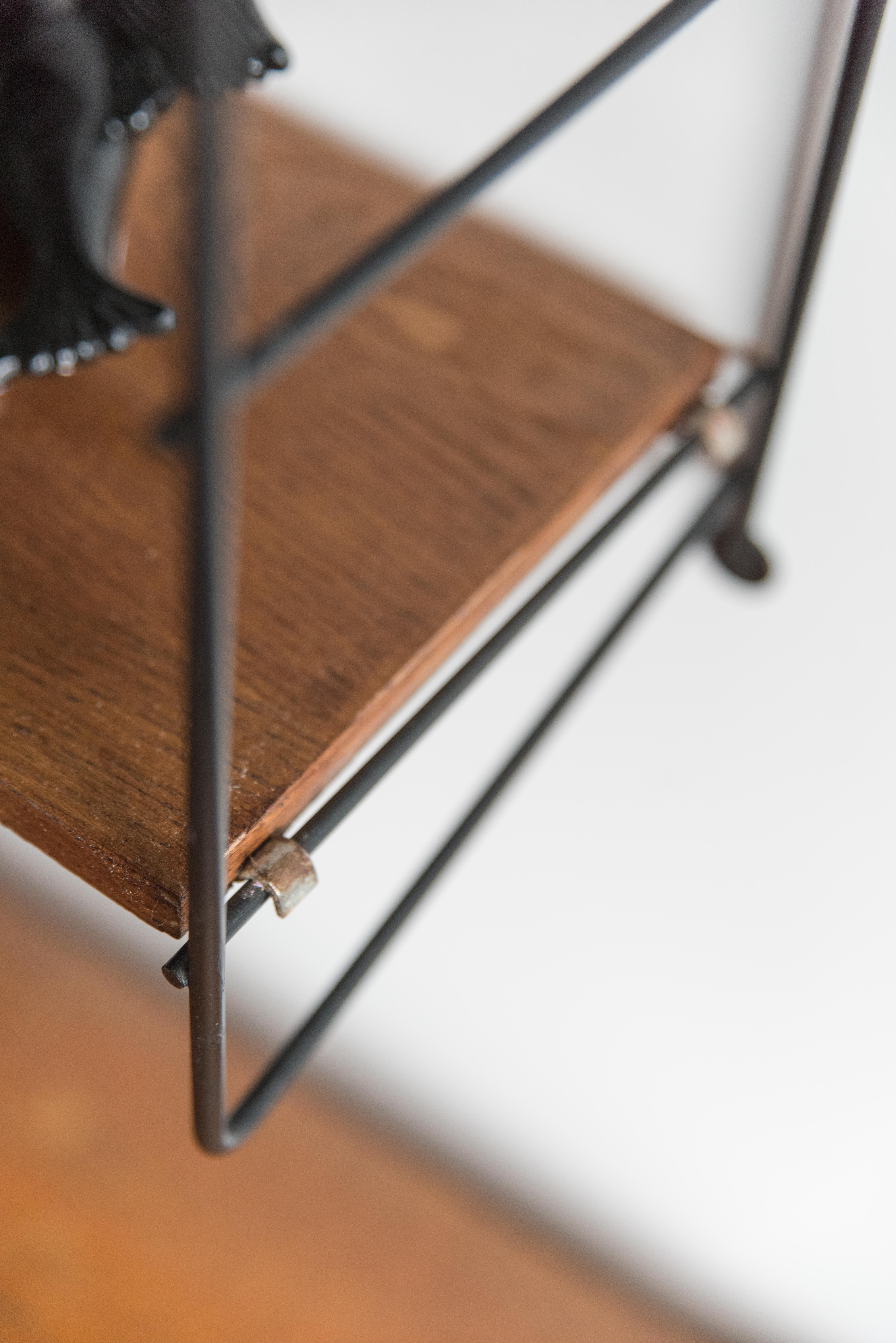 Shelf wood and metal