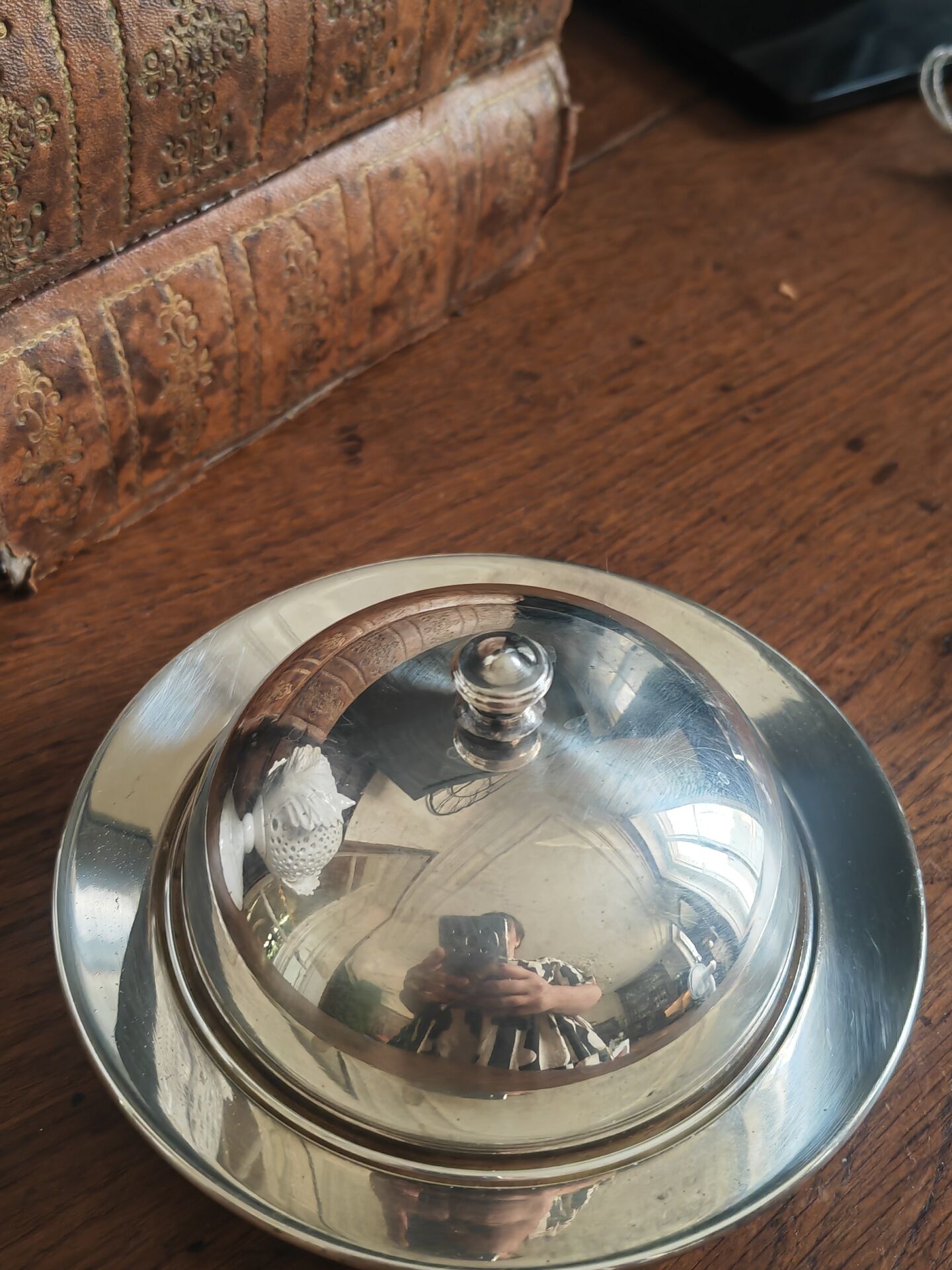Butter dish Orfevrerie de France