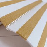 Paire appliques murales tissu