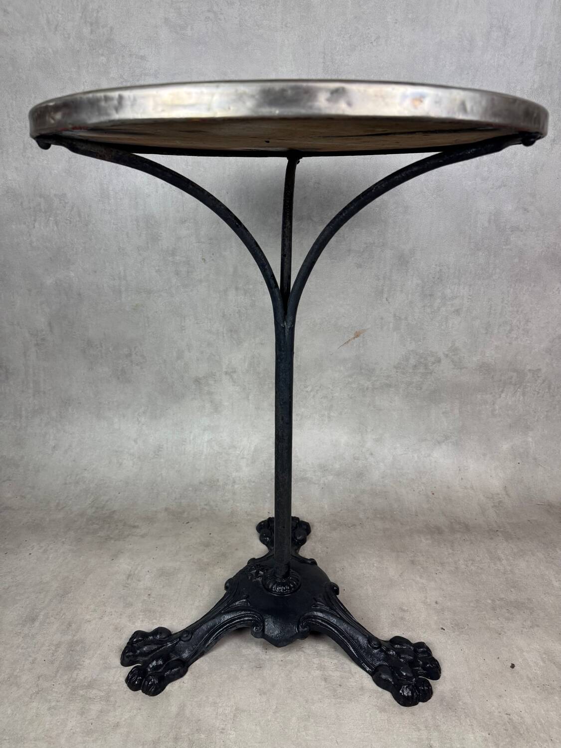 Healing bistro marble and cast iron 19th century