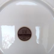 Service 12 hollow plates porcelain Vintage 80s/90s