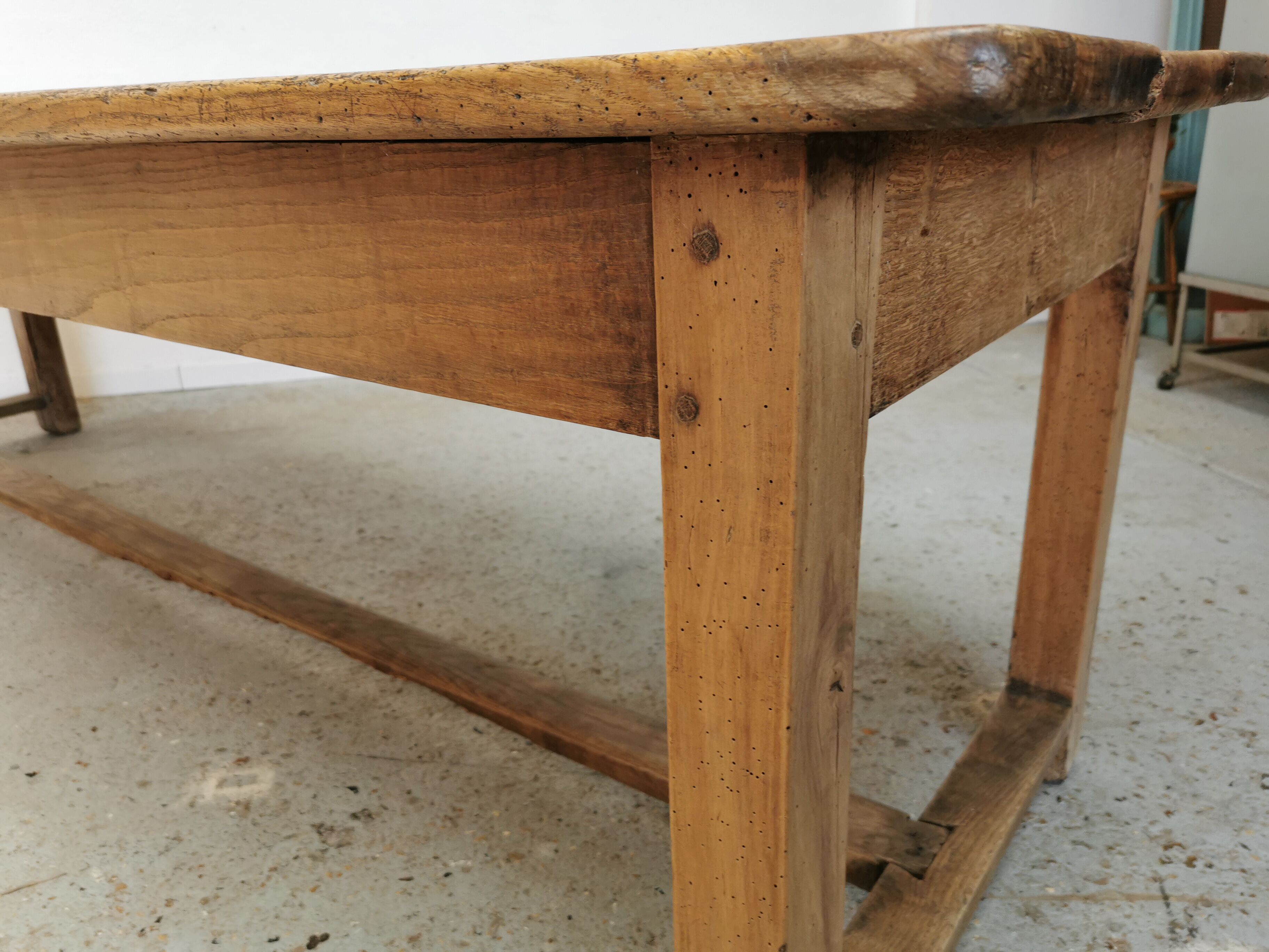 Table de ferme en chêne 260cm