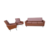 Sofa and two vintage armchairs