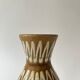Scandinavian glazed and numbered ceramic vase, West Germany 1970