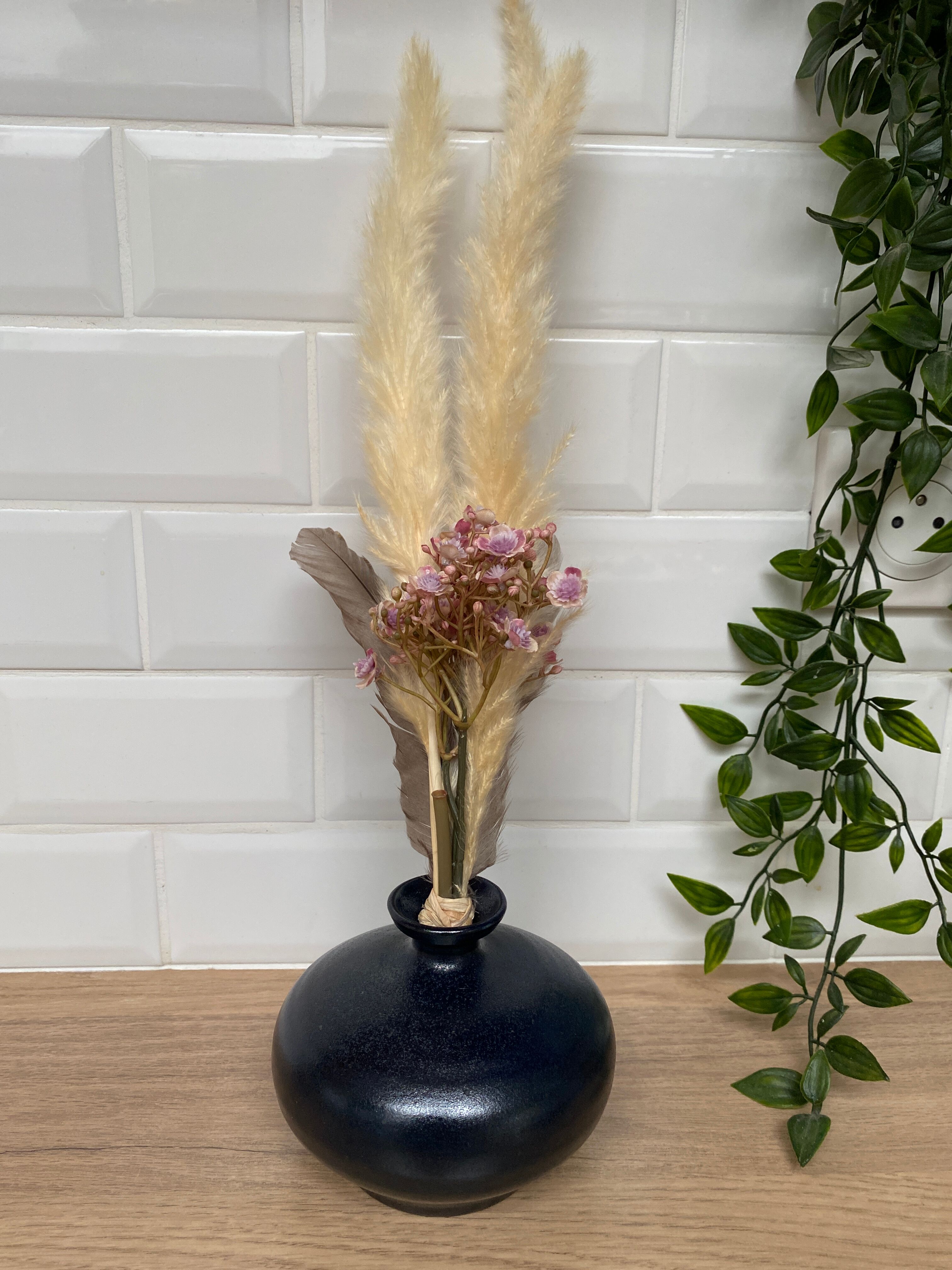Vase en grès vernissé