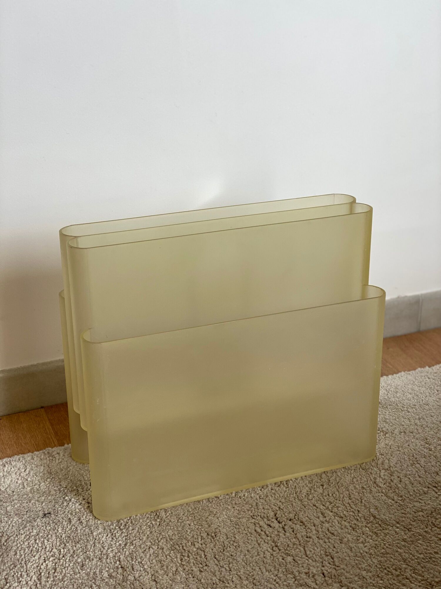 Giotto Stoppino magazine holder for Kartell - 1970