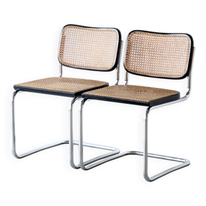 2 chaises vintage cesca