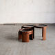 Set of 4 nesting tables by Gianfranco Frattini.