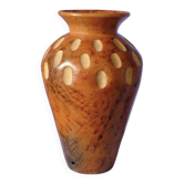 Large decorative pot handcrafted in Indonesia.
