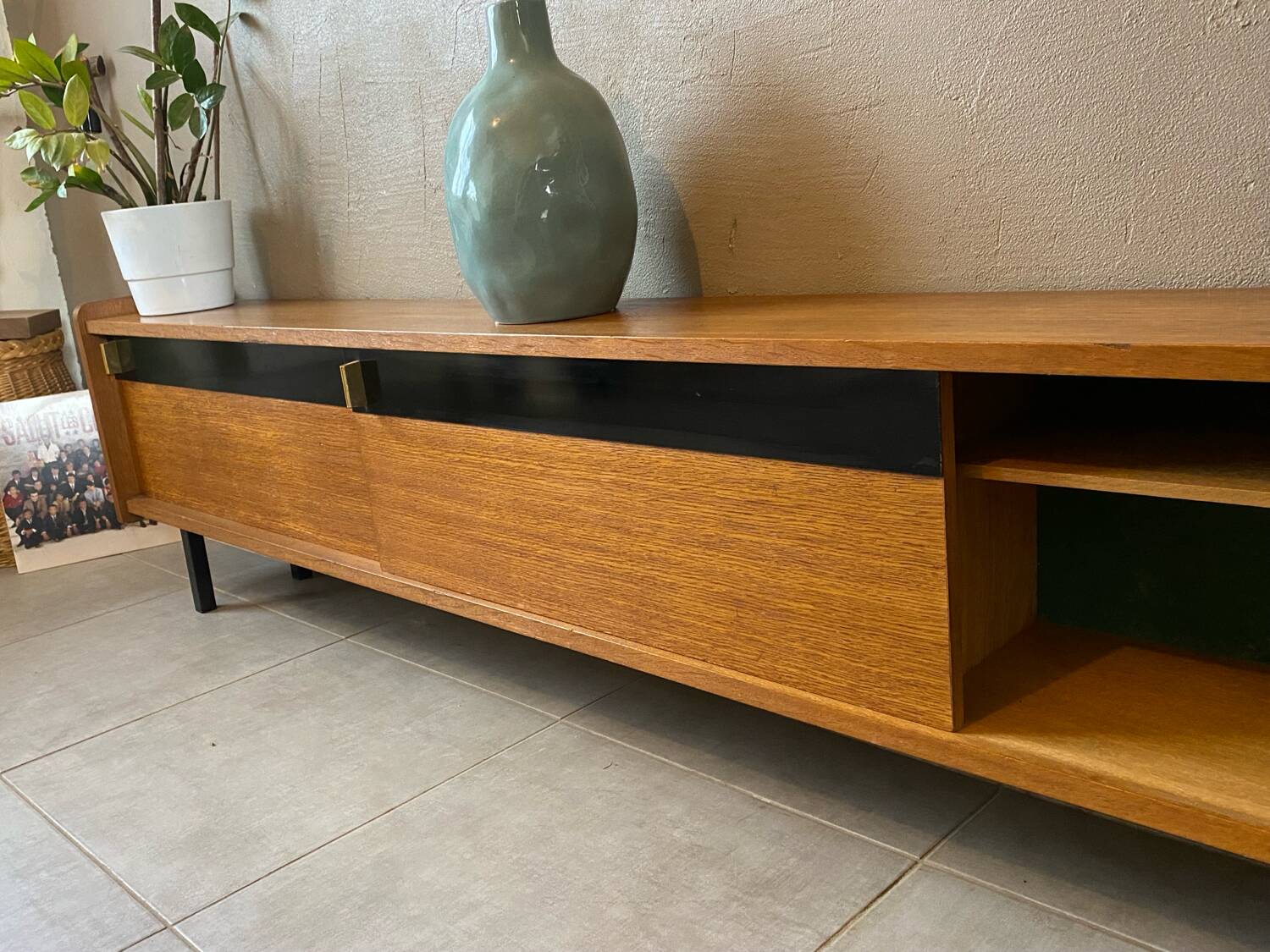 Vintage Maurice Pré attribution sideboard (shallow)