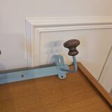 Vintage wall-mounted coat rack