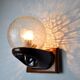 Wall lamp Space age, Murano glass, Italy, 1980