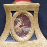 Rares serre-livres sculpturaux vintage de style Renaissance italienne, pein