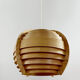 Vintage design plywood pendant lamp