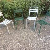 Tolix table and chairs