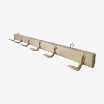 Vintage school coat rack from the 60s/70s