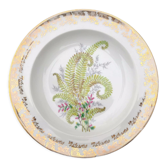 Ferns And Heather, Limoges plate