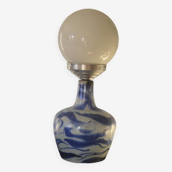 Lampe vintage en terre cuite