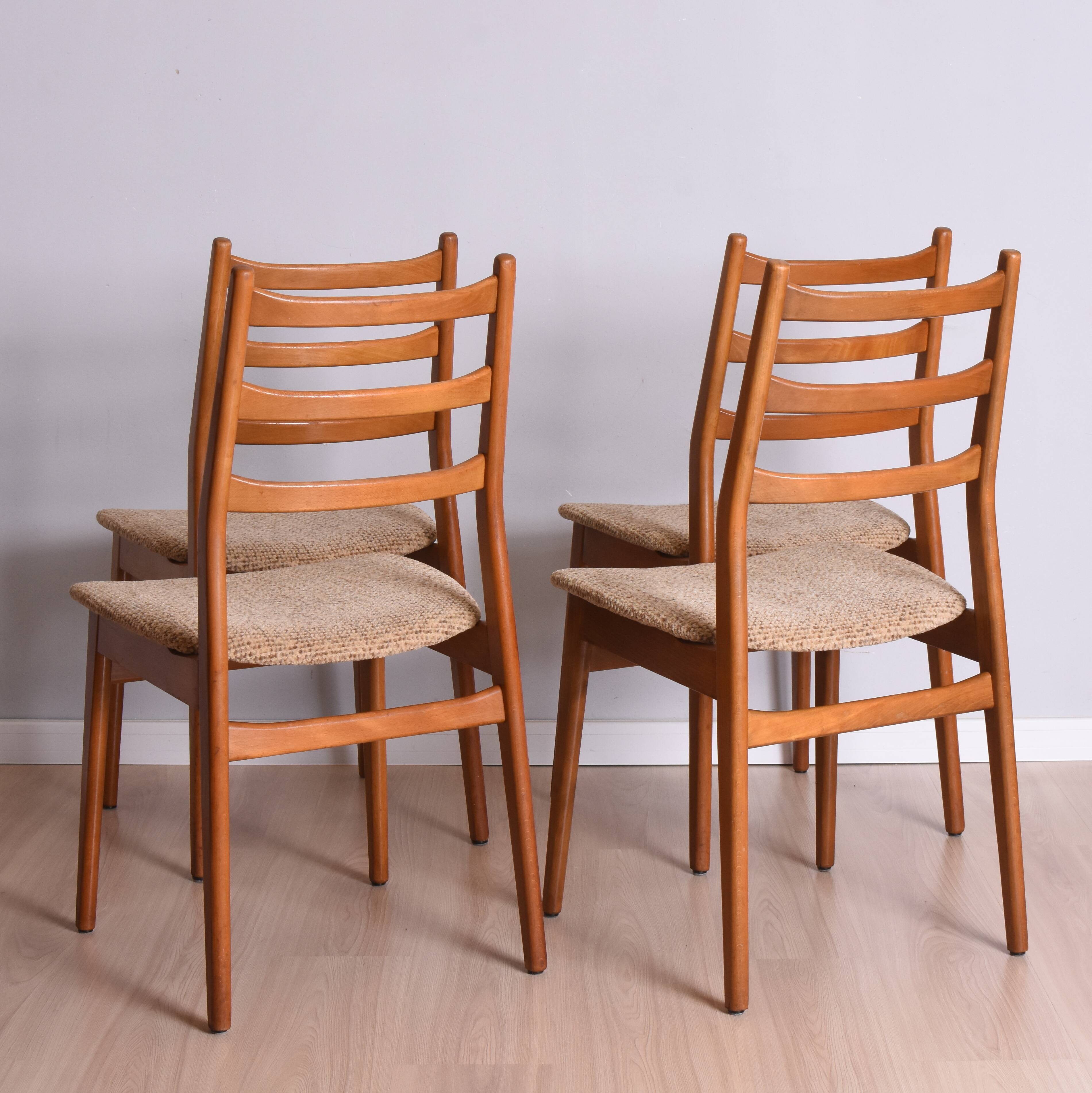 Set of four Casala chairs, Germany, 1960s