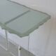 Sculptural glass and lucite console table | Italy | 1980s