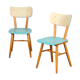 Paire de chaises pour l'éditeur tchèque Ton, 1960