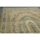 1970s vintage Turkish Oushak handmade wool cotton orange area rug 209x310