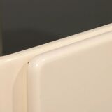 Gianfranco Frattini stacking tables for Cassina – original off-white lacquer