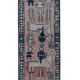 Vintage Turkish Oushak Rug Handwoven 104x320 cm