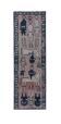 Vintage Turkish Oushak Rug Handwoven 104x320 cm