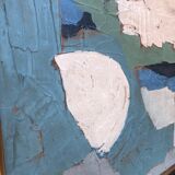 Peinture abstraite sur panneau