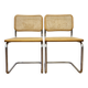 Lot de 2 chaises Cesca par Marcel BREUER b32