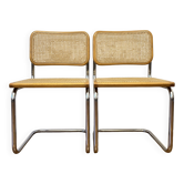 Lot de 2 chaises Cesca par Marcel BREUER b32