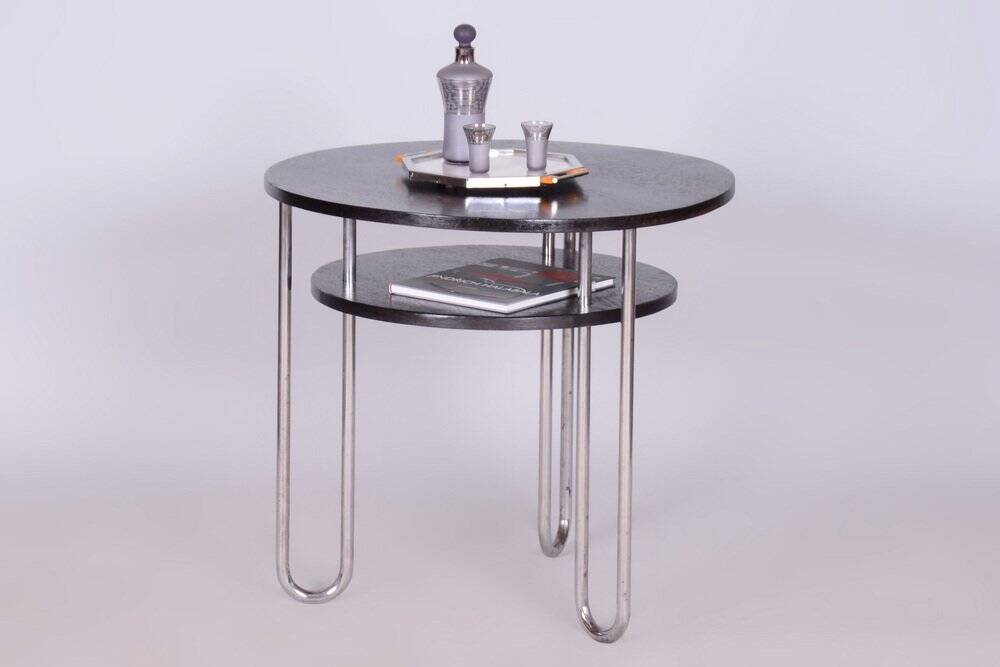 Bauhaus Coffee Table in Chrome by Marcel Breuer, 1930s