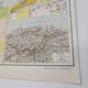 Carte Afrique du Nord 1950